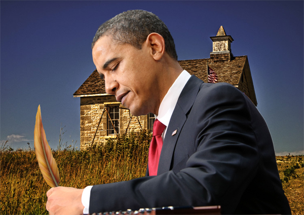 Obama and His Library: Go Small - So Small Because Past Has Been Sealed