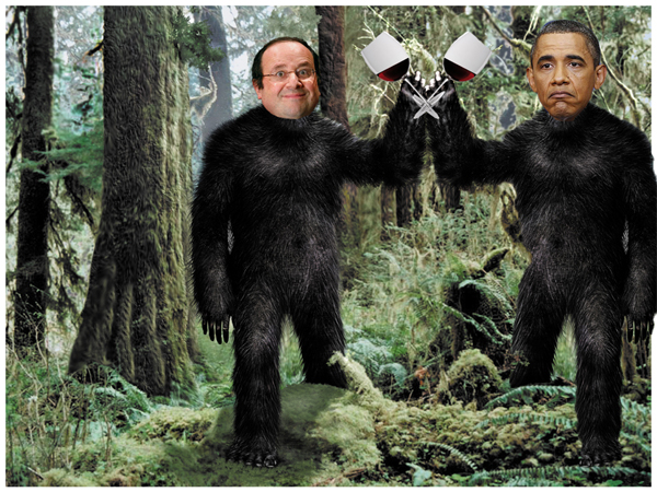 Bigfoot Sightings: Socialism Does Not Work in France nor U.S. - French President Francois Hollande (Big Foot in the Mouth in Chief)