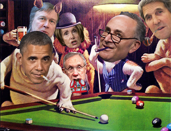 Democrat lawmaker lashes out at Obama for playing pool and drinking beer in Colorado photo-op instead of visiting crisis-hit border