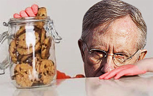Harry Reid ”In the cookie jar”
