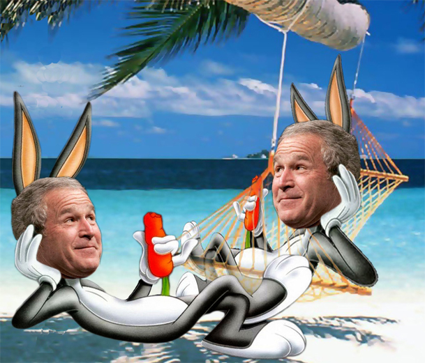 Presidential Vacations...Blame it on Bush