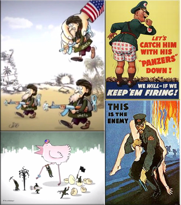 Why Don't We Have More Cartoon Depictions of Our Enemy as in World War II?