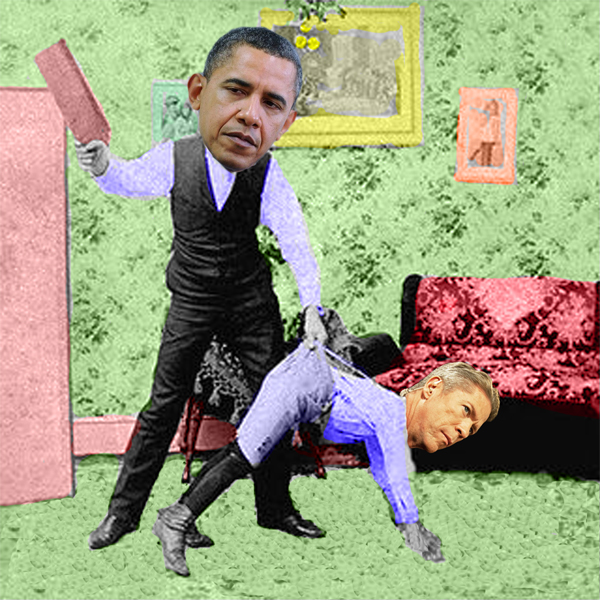 Obama Spanking: “Not to be Questioned”