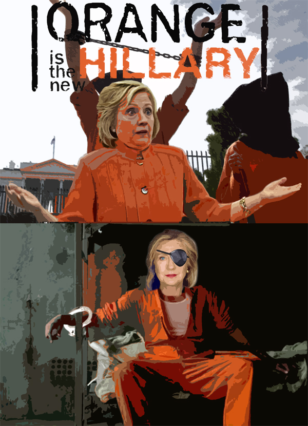 White House to the Big House: ORANGE IS THE NEW HILLARY