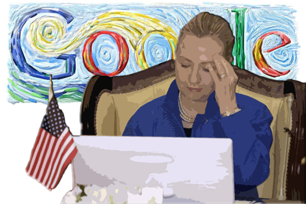 Google Search's invisible influence makes Hillary Clinton “shoo-in” for 2016 U.S. election