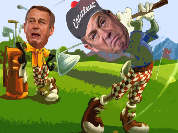 “Congressmen Won't Allow Him To Play Golf With Obama:” House Speaker Boehner on His Resignation: “This Isn't About Me”