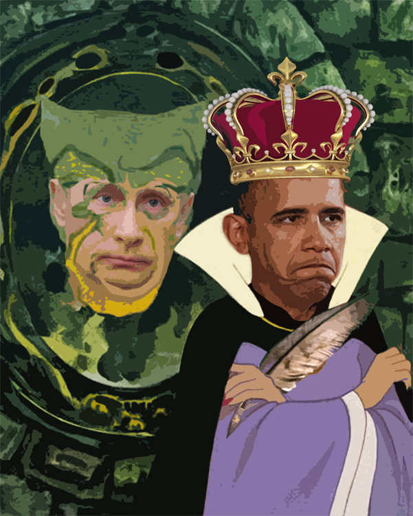 Barack Obama - Vladimir Putin: “Mirror Mirror On The Wall” Vladimir Putin says U.S. should have given $500M to Russia instead of Syria rebels