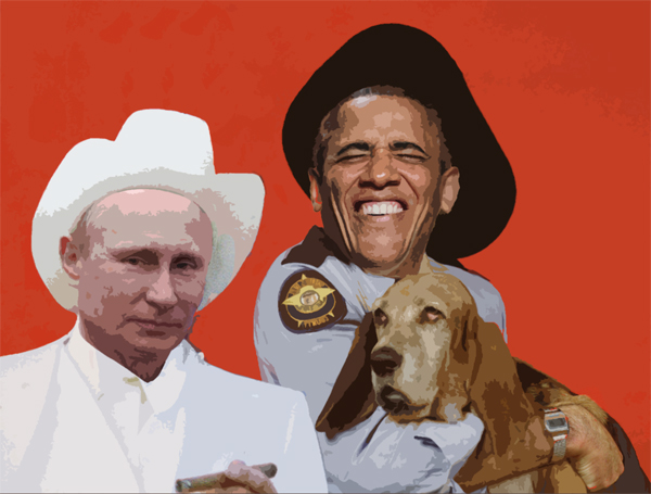 Boss Hogg - Sheriff Putin policing the Middle East