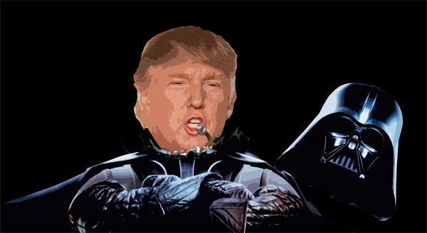Donald Vader as Darth Trump - Made with 100% all natural Trump sound bites