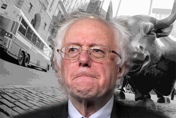 >Evoking “BS” - Bernie Sanders