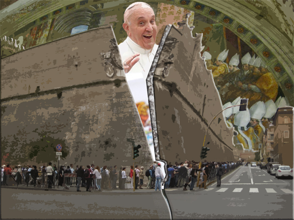 Tear Down Those Vatican Walls Pope Francis