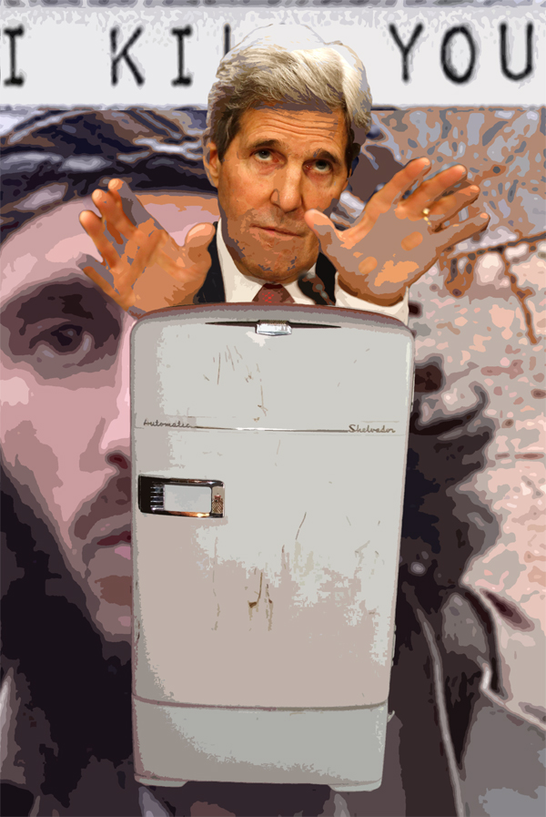 “Killer Refrigerators:” Kerry: “Refrigerator chemicals are just as bad as ISIS”