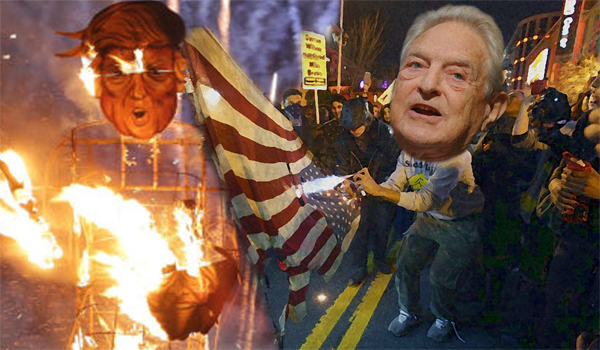 George Soros Exposed as Money Behind Anti-Trump Protests
