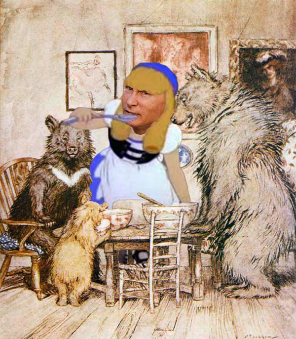 GoldiPutin and the Three Russian Bears - You Can Have Your Porridge and Eat It Too