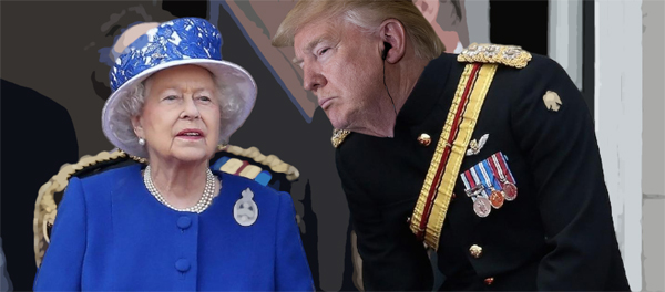 Perhaps President Trump needs to ask for the Queen's permission to please the “Resistance”