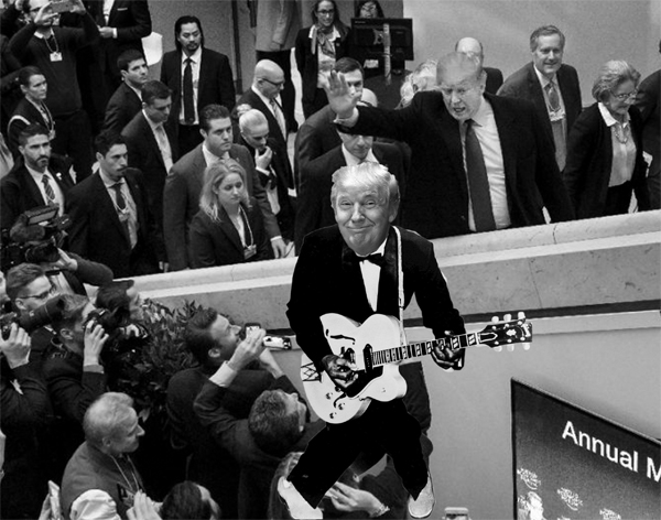 Donald Trump Receives Rock Star Status at Davos