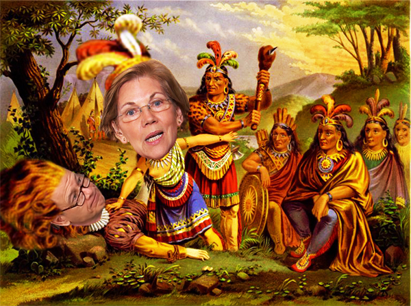 Pocahontas as Elizabeth Warren: “Save Chief Justice Roberts for Me:” Democrats’ History Of Intimidating SCOTUS Justices Carries Over Into Impeachment - Chief Justice John Roberts’ expression was priceless after reading Senator Elizabeth Warren’s garish question during the Senate impeachment trial
