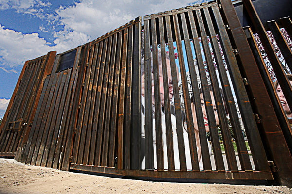 Border Wall Moved from Southern Border to Nation's Capitol in Washington D.C.