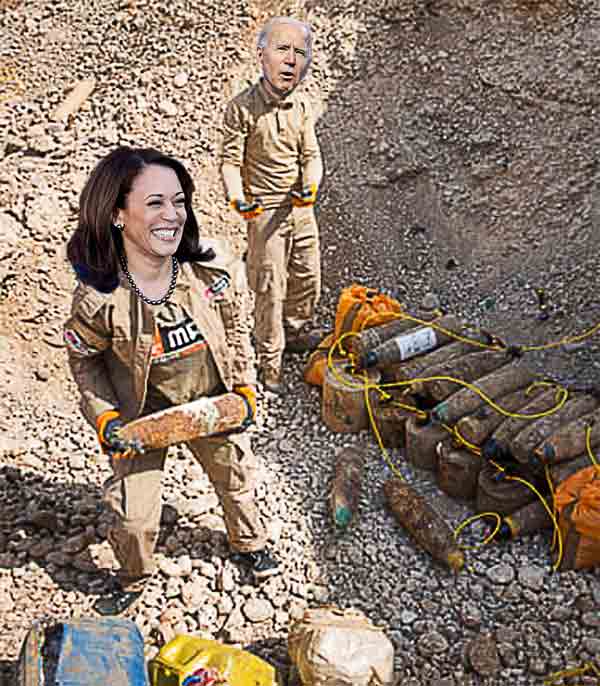 Confused Vice President Kamala Harris Warns Of West Virginia’s “Abandoned Land Mines”