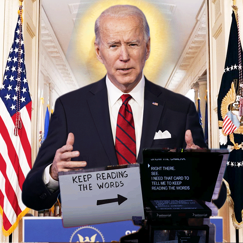 Joe Biden's First Teleprompter Prime Time Speech: Biden to public on virus: Trust the “Science” - and Me