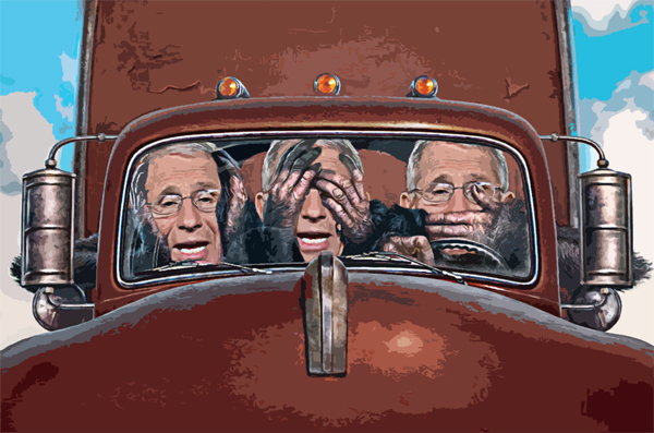 Dr. Fauci Hear, See Speak No Evil, But Don't eMail: How The Media’s COVID Lies Weaken America.