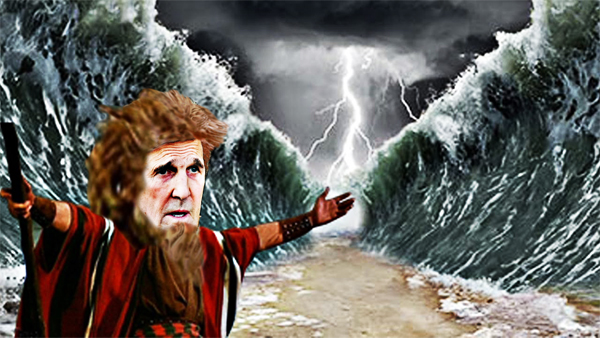 John Kerry “Climate Czar”! Parts The Red South China Sea: