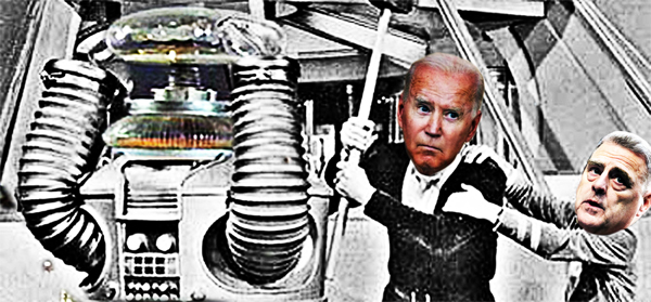 Danger, Joe Biden! Danger! TOP BRASS GRILLED OVER AFGHAN WITHDRAWAL: General Milley and McKenzie BOTH advised Biden to keep 2,500 U.S. troops in Kabul to avoid Taliban takeover but were ignored