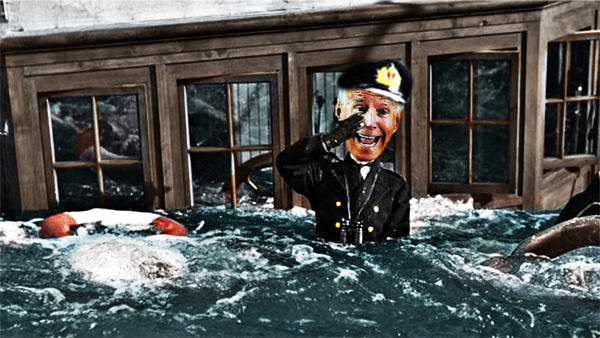 A “Titanic” effort: Biden Push To Enact Agenda Headed For Iceberg