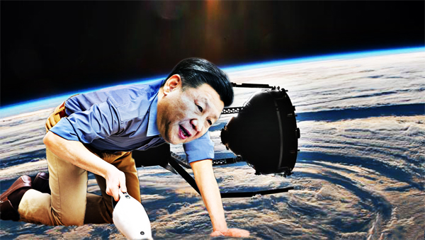 Chinese “space cleaner” spotted grabbing and throwing away old satellite into a “graveyard” orbit