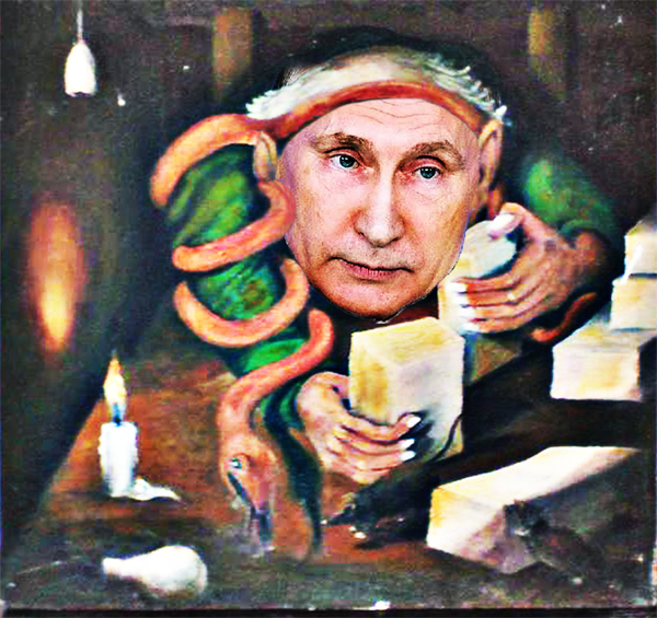 Vladimir Putin Counting Old Money