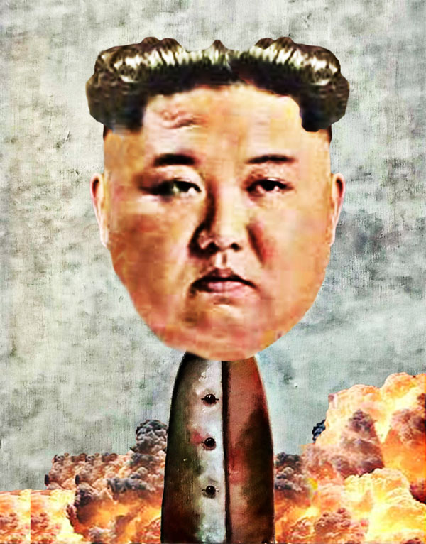 Kim Jong Un “Little Rocket Man”