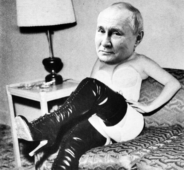 Kamala, “Putin Will Be Quaking In His Boots!”; Vlad Gone Mad “Lick My Boots”