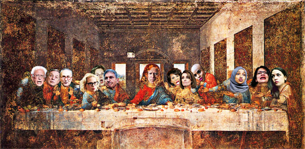 Democrats Wednesday Night's “The Last Supper” Senate, Biden and House