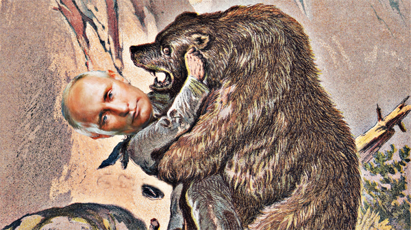 The Wrong Way to Fight Off an Alaskan Bear, Vladimir Putin Now Wants Alaska Back