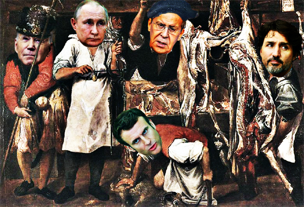 THE BUTCHER OF UKRAINE; “Butcher” Putin “Cannot Remain In Power”, “No”