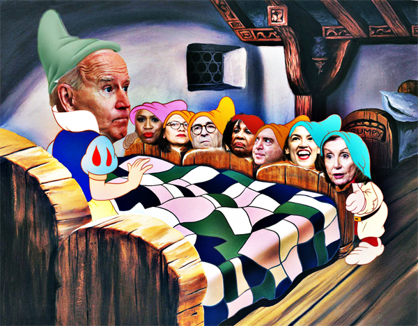 Snow Biden and the Seven Little People