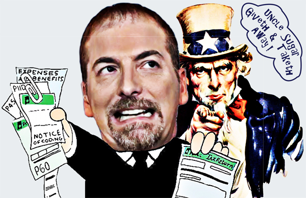 “Uncle Sugar” Meets Chuck Todd On “Meet The DePressed”