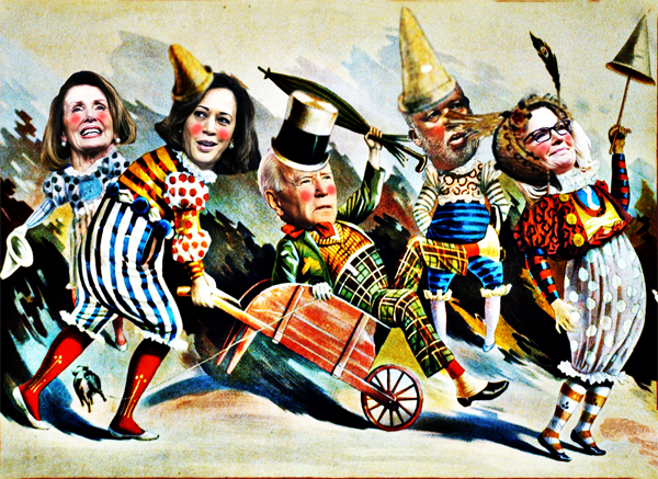 Liz Cheney, Nancy Pelosi January 6/2022 Midterm Elections “Clown Show“