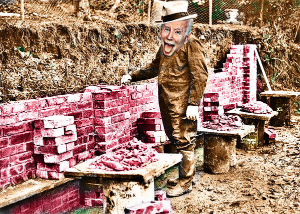 EXCLUSIVE: Biden NOW Building A Wall After His “Sanitized” Southern Border Trip