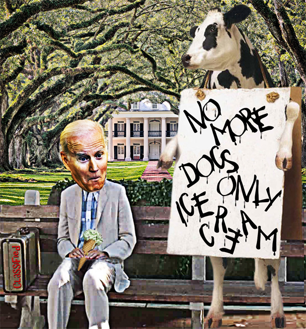 Biden Takes The Forrest Gump Approach: “Life Is A Box Of Documents:”