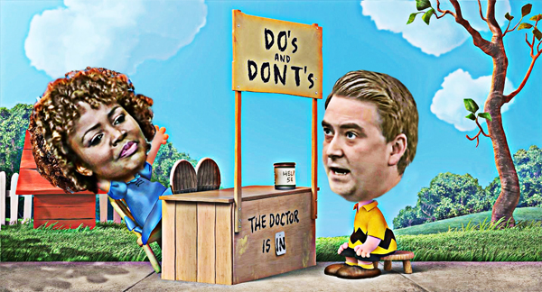 “PEANUTS TO YOU” DRAMA QUEEN Karine Jean-Pierre tells Peter Doocy To Bring Down “The Dramatics”