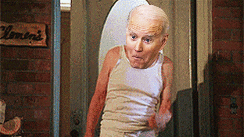 West Wing Of The White House - Grumpy Joe Pranked With Fiery Poop Bag and Cocaine Bags By Kamala, Hunter and Jill