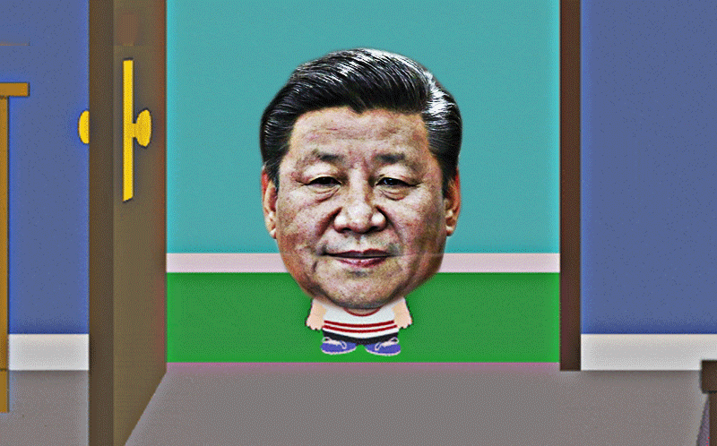 Xi Jinping Flesh Rotting Zombie