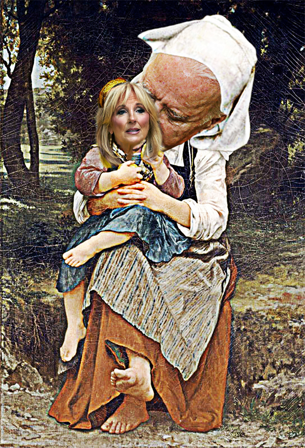 “Creepy” Joe Biden Sniffs Children’s Hair