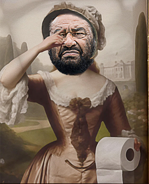 “Articles Of Impeachment” Al Green Stinky Bathroom With Toilet Paper Roll Instant Karma
