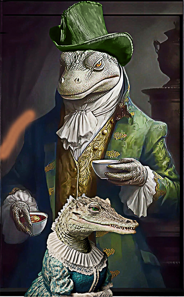 Florida Prison Victorian Crocodiles Serve ICE Tea