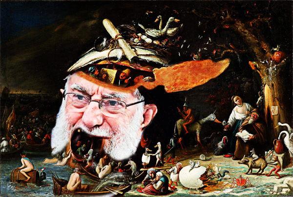 Ayatollah Ali Khamenei - Entering The Mouth Of Hell - Temptation of Saint Anthony