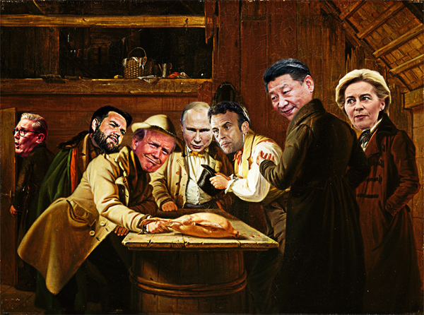 Raffling For The Goose