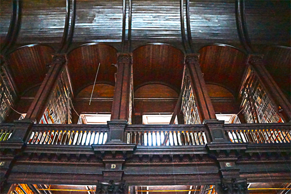 Dublin Trinity College Library Ceiling 2nd Floor