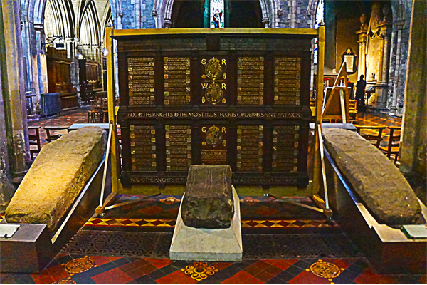 Saint Patrick's Knights of King George caskets